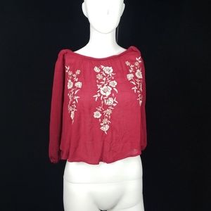 Red Crop Top XS